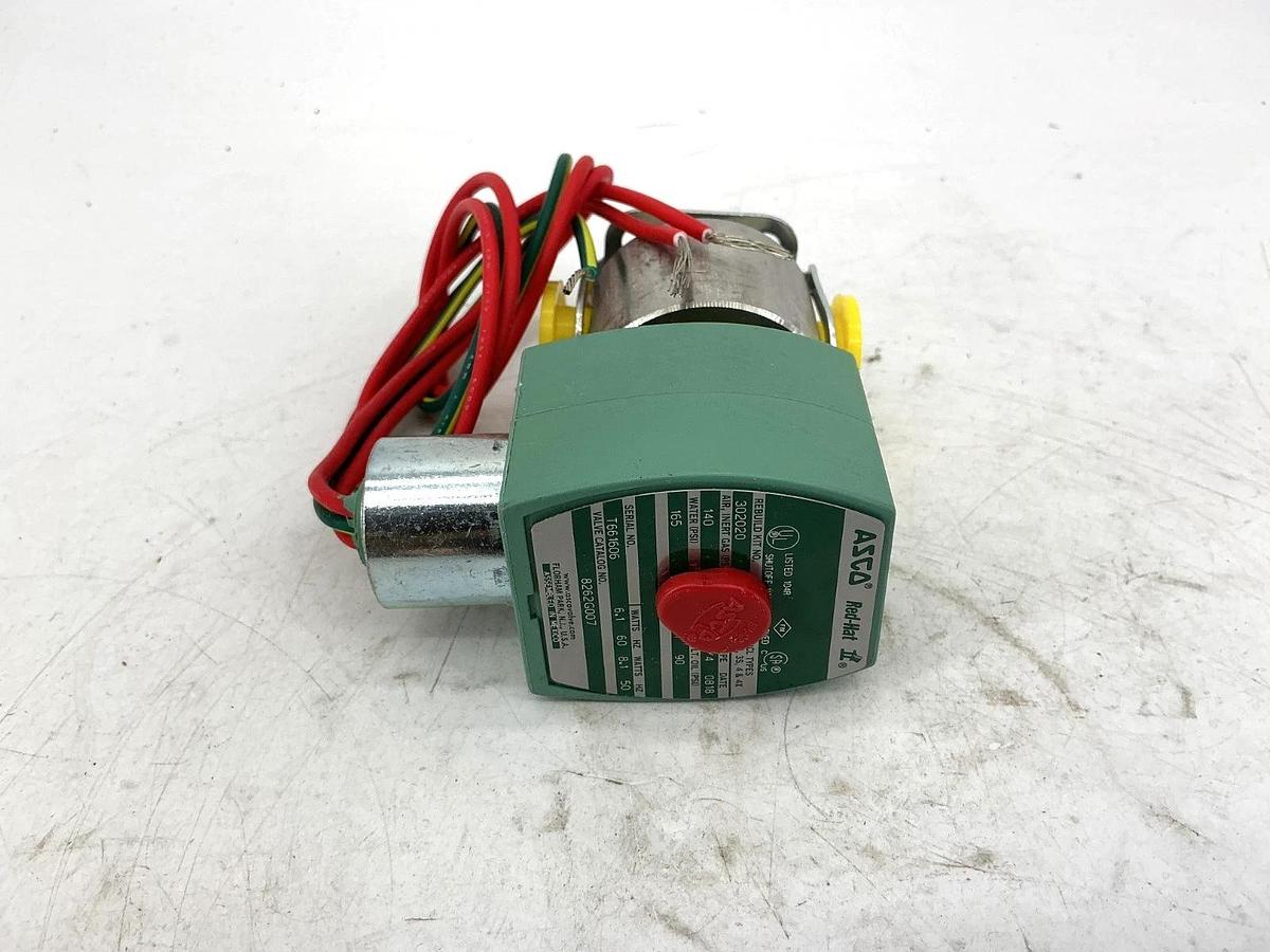 New ASCO 8262G007 110/120V Solenoid Valve 2-Way 1/4" Pipe 6.1W 50/60HZ 3UL49