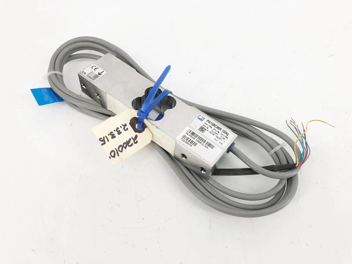 New HBM PW15BC3MR 100kg Load Cell SLP535-100KG-3m - No Box