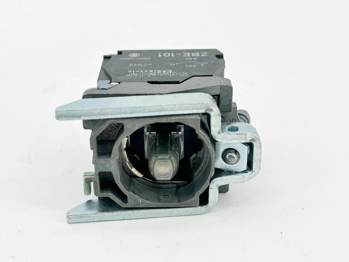 New Schneider Electric ZB4BW0B45 Contact Block Push Button 24V Red Lens LED