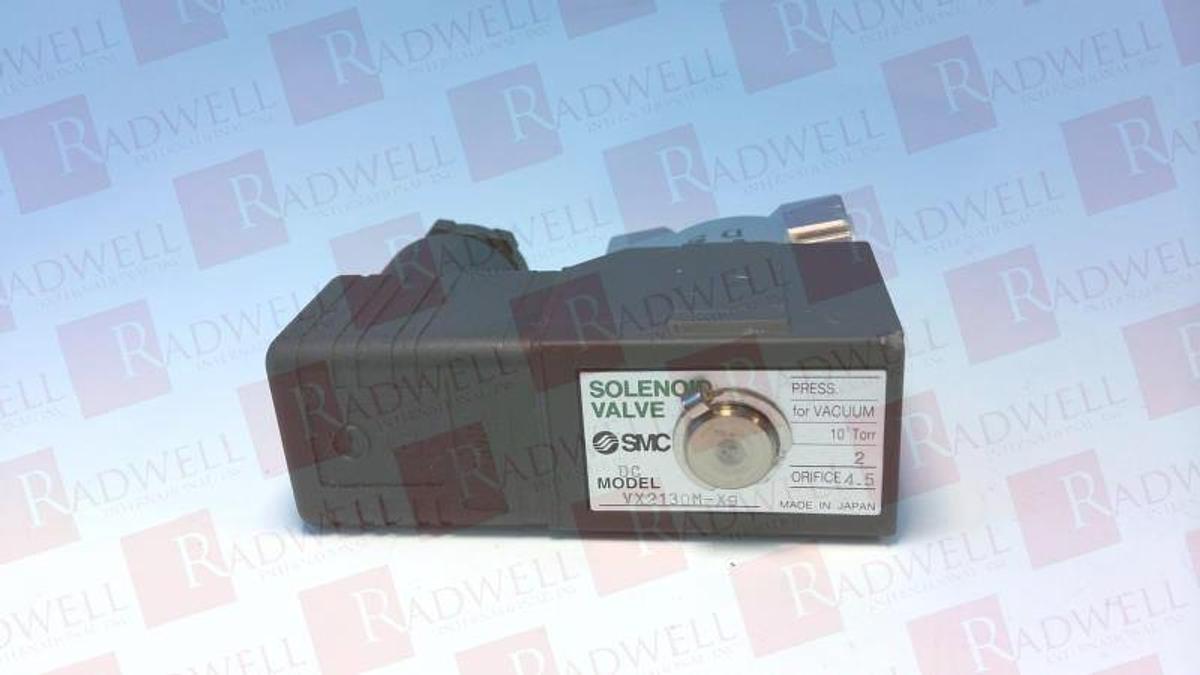 New SMC VX2130 Solenoid Valve 24V 4.5mm Orifice - No Box