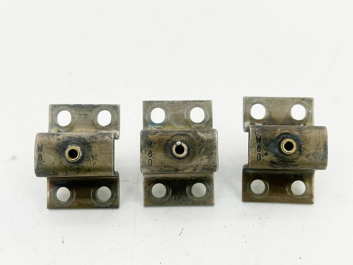 Used Lot of 3 Allen Bradley W80 Heater Element Overload Relay