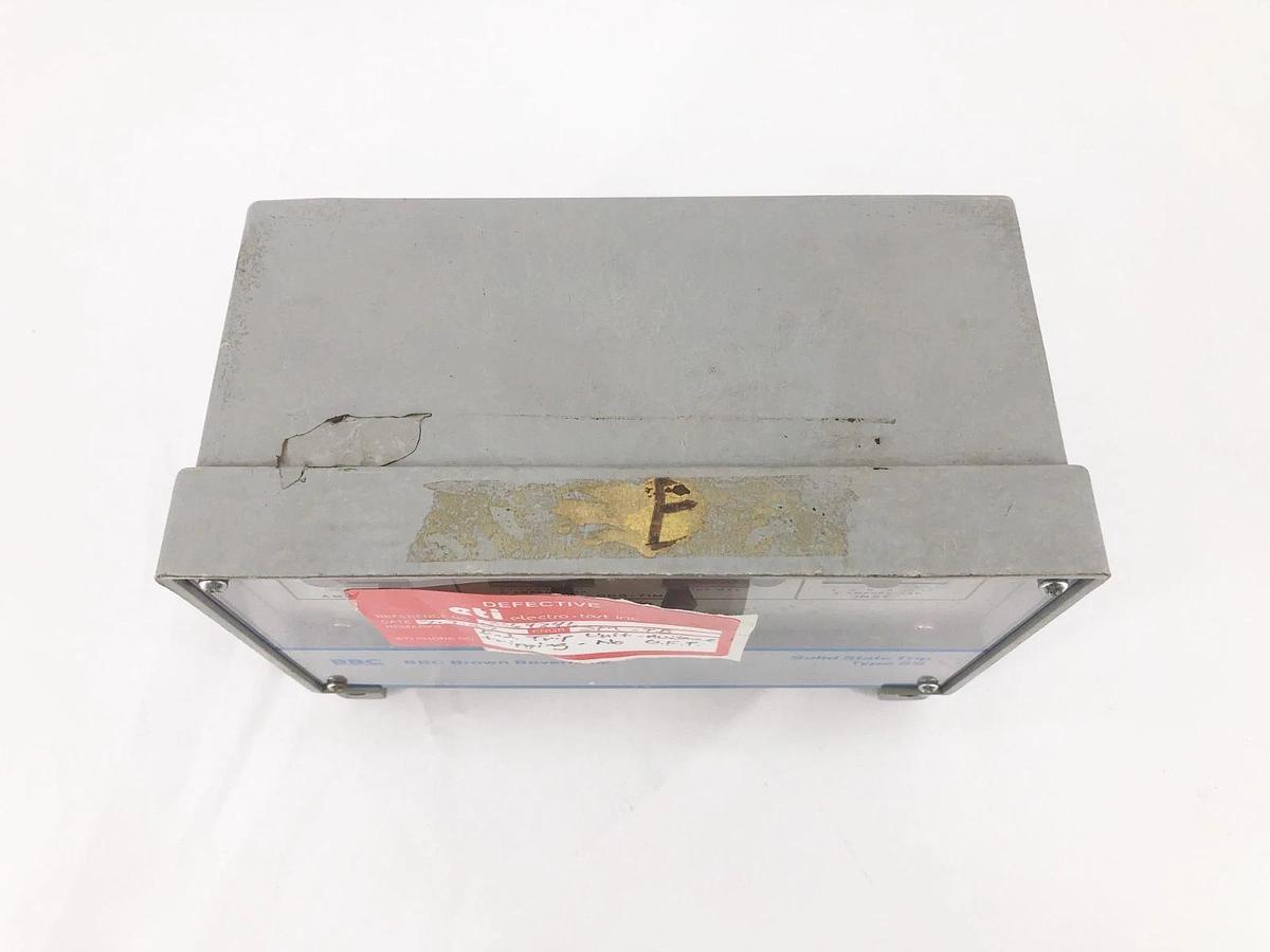 Used BBC Brown Boveri 609906-T104 Trip Unit Type SS4G (For Parts Only)