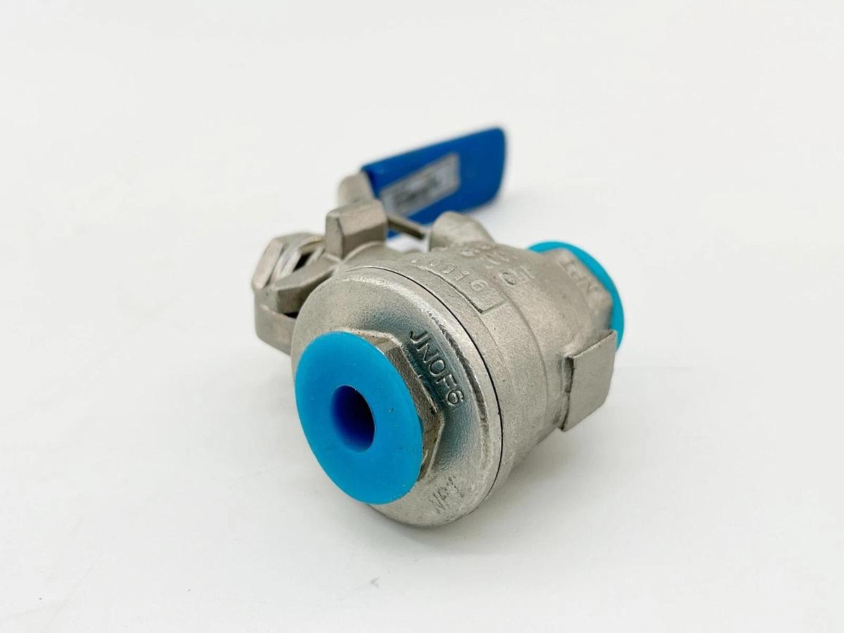 New FNW FNW220AC Ball Valve 3/8" CF8M 2000CWP Stainless - No Box