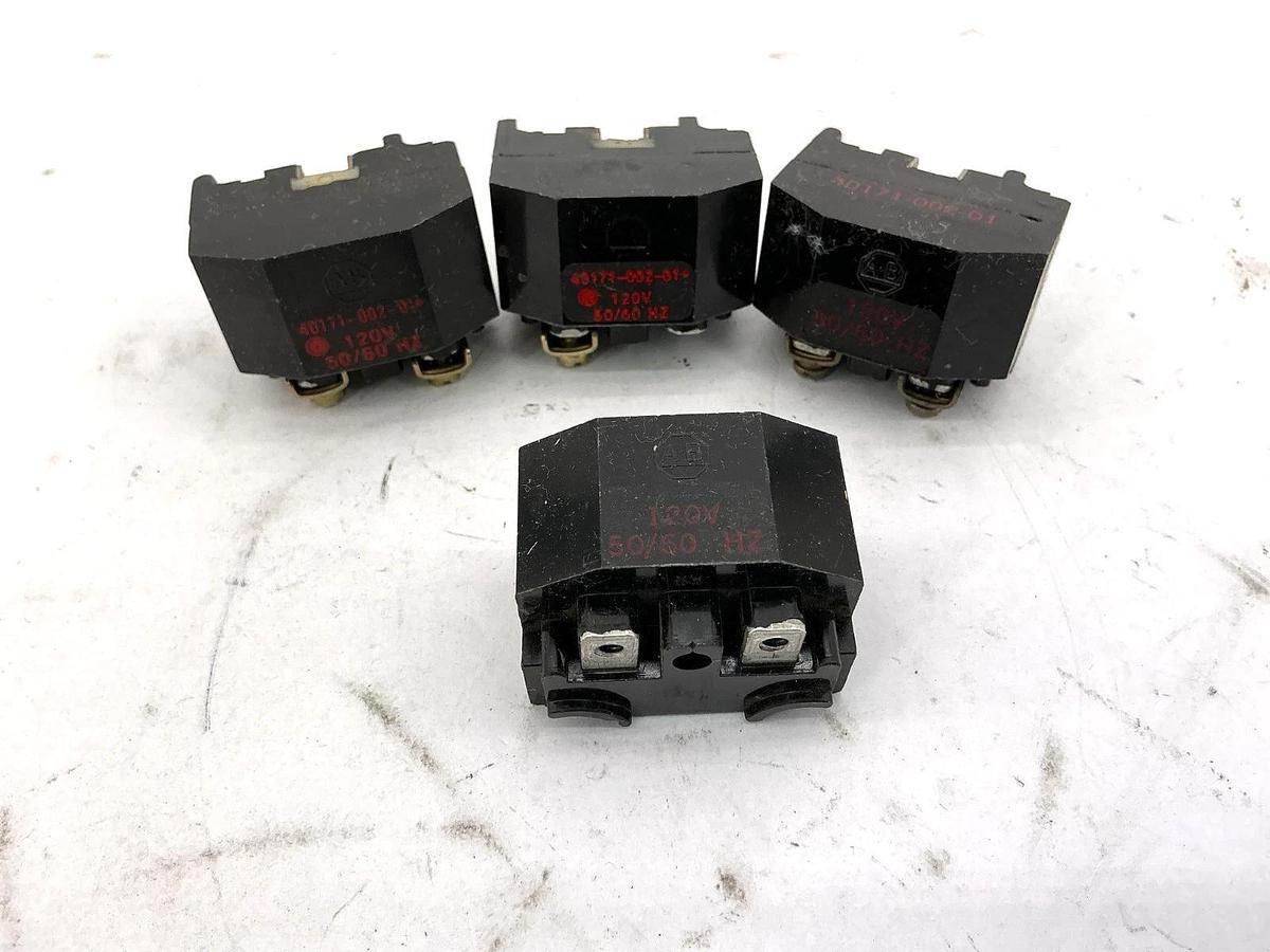 Used Lot of 4 Allen Bradley 40171-002-01 Transformer Module 120V 50/60HZ