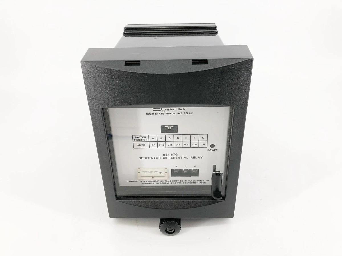 New Basler Electric BE1-87G Variable Percentage Differential Relay - No Box