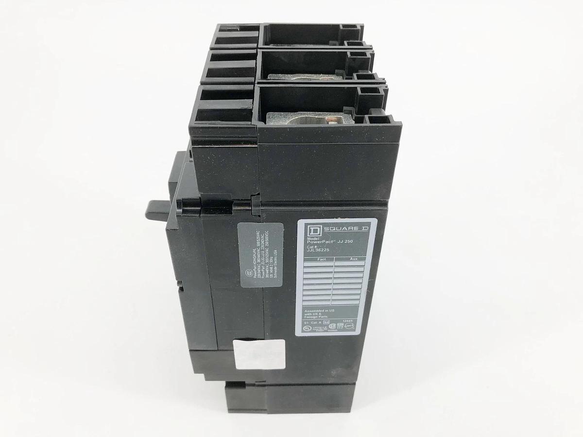 New Square D JJL36225 PowerPact Circuit Breaker 225A 3P 600V