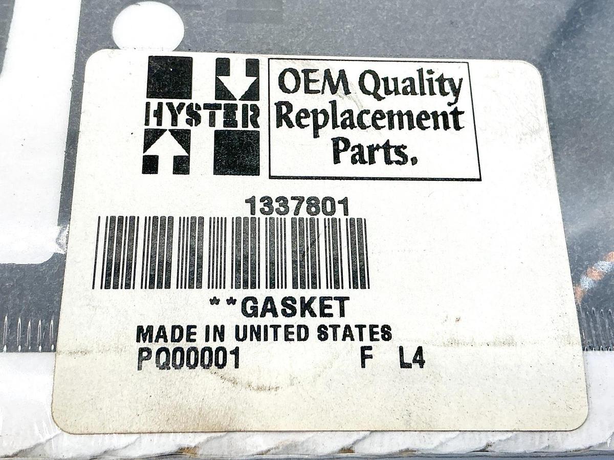 New Hyster 1337801 Gasket
