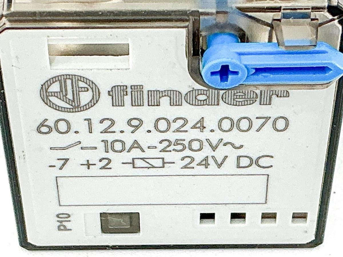 New Finder 60.12.9.024.0070 General Purpose Relay 24V 10A - No Box