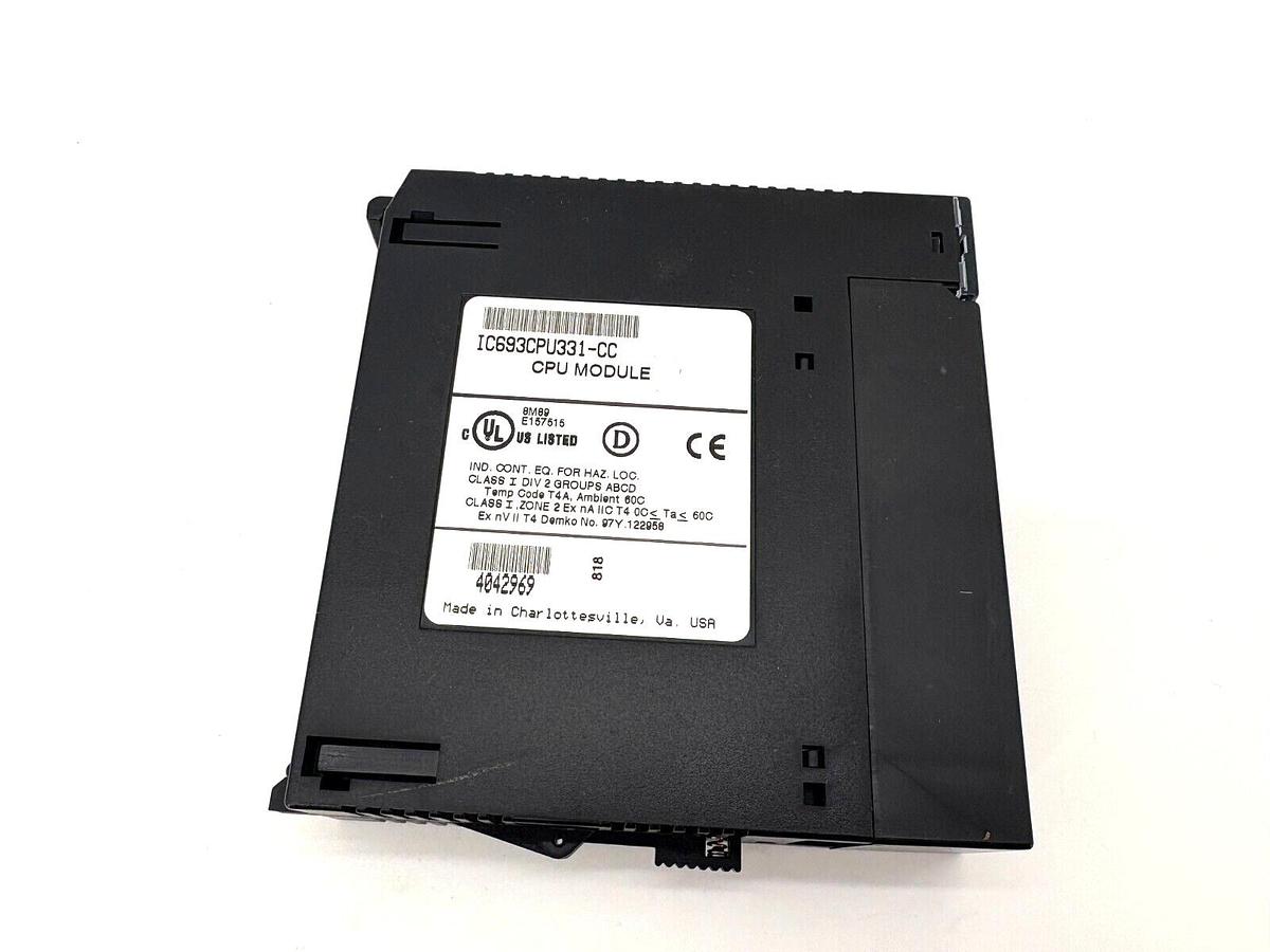 Used General Electric GE Fanuc IC693CPU331-CC CPU 331 Module