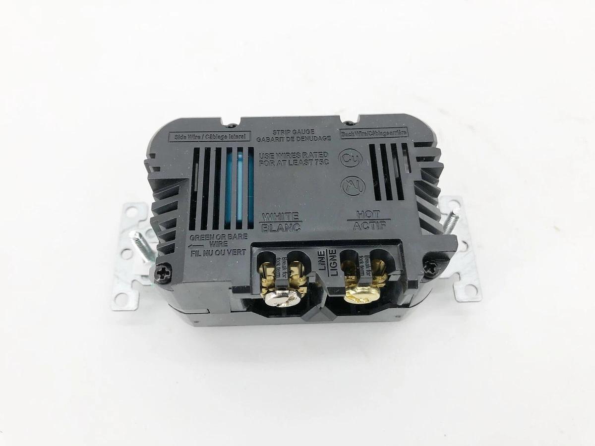 New Leviton T5832-B Decora Duplex USB Charger Brown 3.6A USB 20A-125V