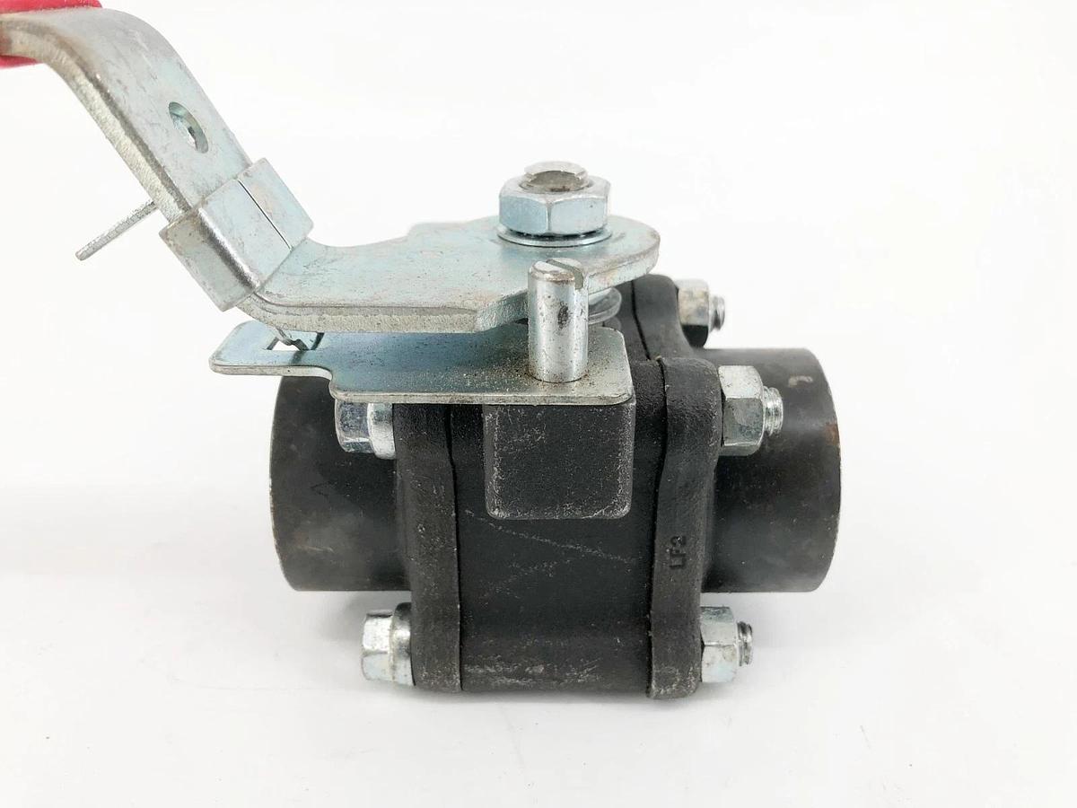 Used Flowserve 3/4-594466TTSW-V77-R21 Ball Valve Carbon Steel 1000psi
