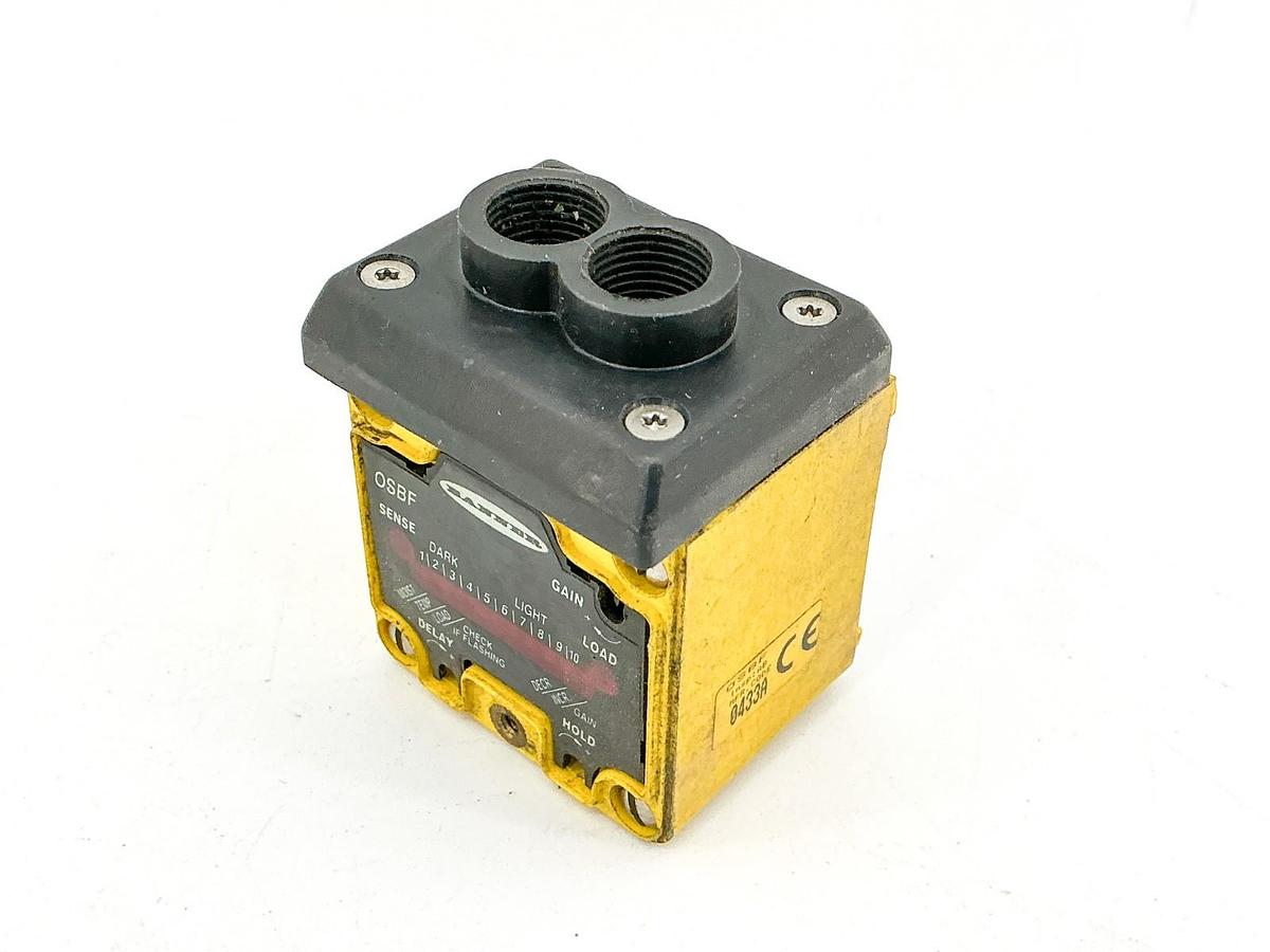 Used Banner Engineering OSBF Omni-Beam Photoelectric Sensor Head 27083