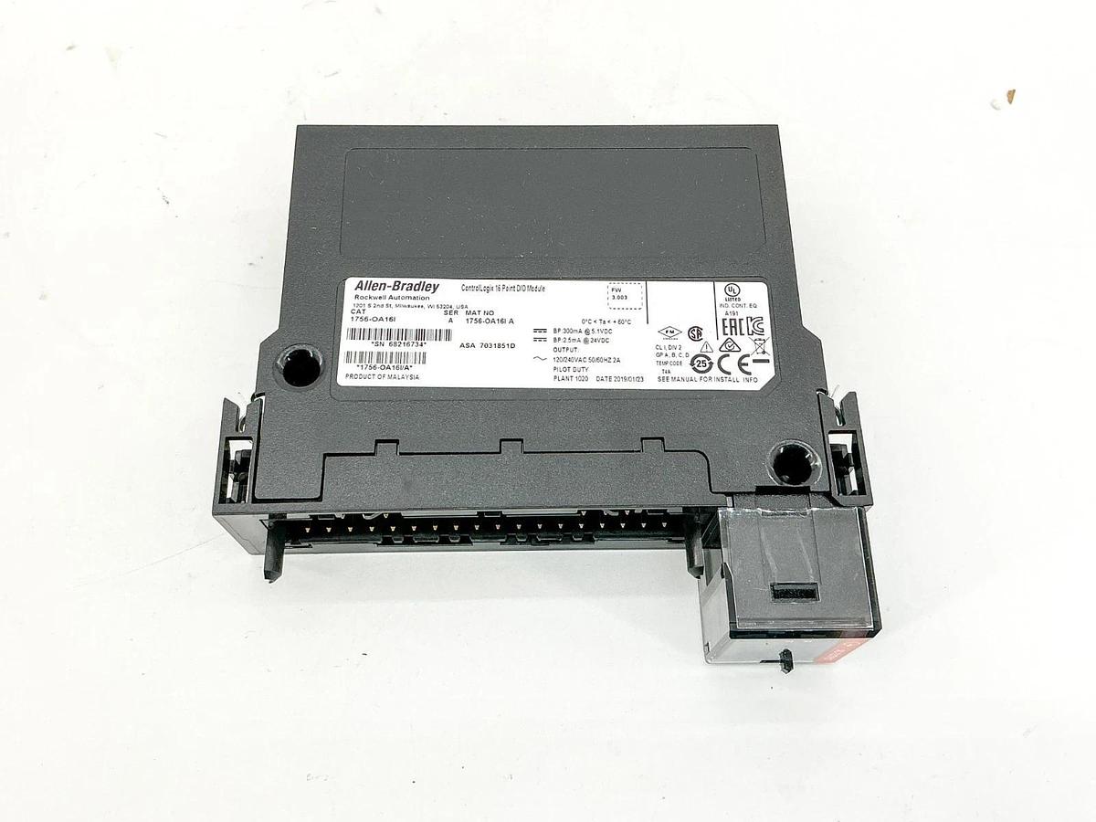 New Allen Bradley 1756-OA16I ControlLogix 16 Point D/O Module 24VDC Ser.A