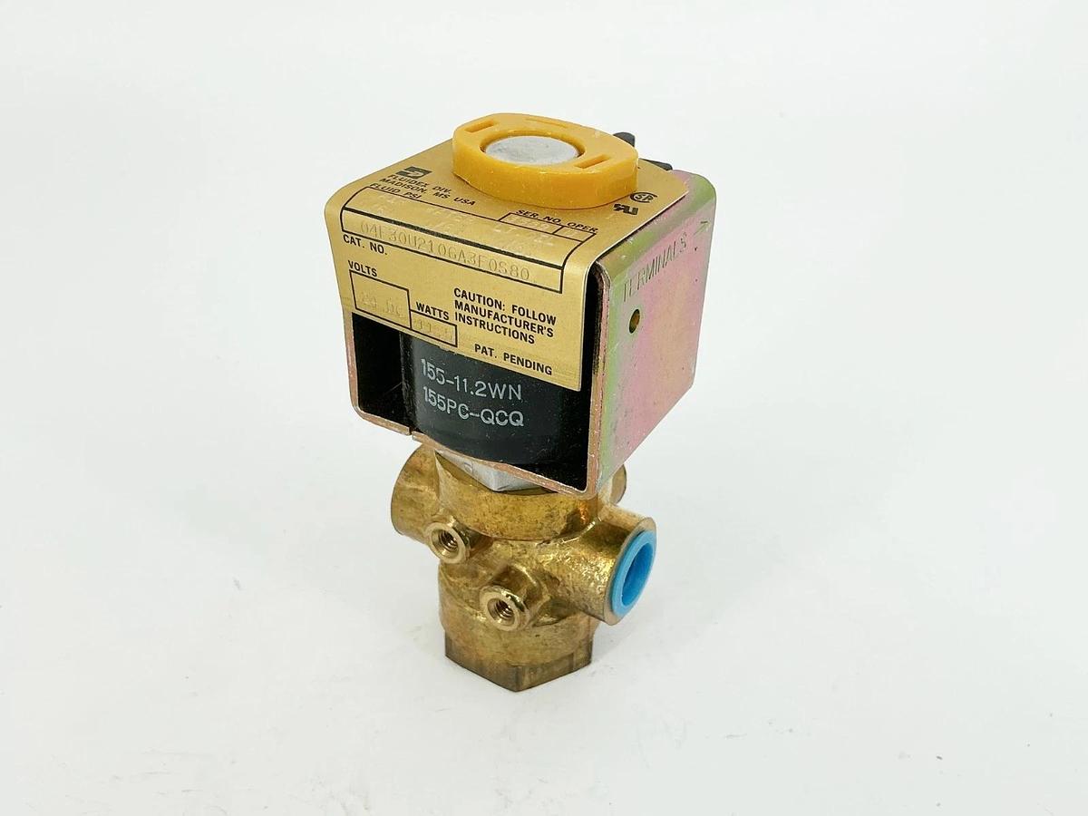 New Parker 04F30U-2106A-3FO580 Solenoid Valve 24VDC 11.5W