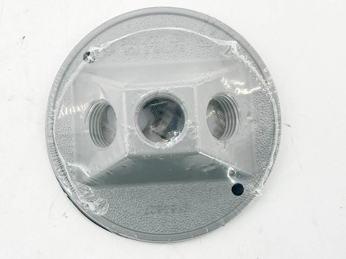 New Hubbell 5197-0 Round Cluster Cover