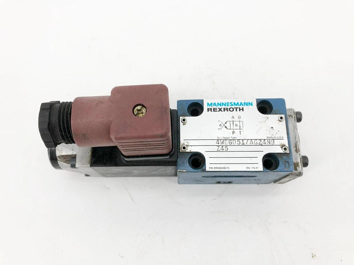 Used Rexroth 4WE6D51/AG24N9 Solenoid Valve