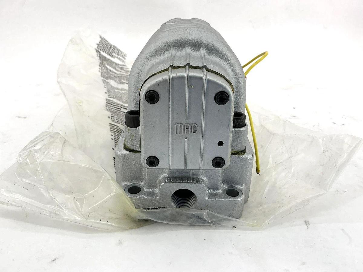 New Mac Valves 1321G-111D-15 Solenoid Valve 4/2-Way Sub base 3/4inch Fem NPTF