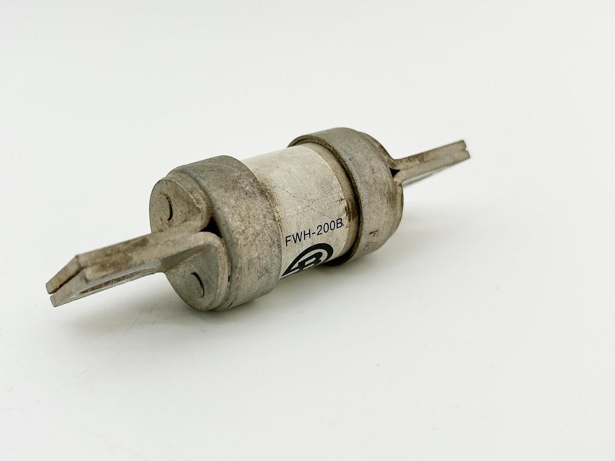 Used Bussmann FWH-200B Fast Acting Semiconductor Fuse 200A 500V
