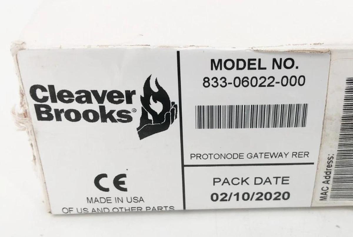 New Cleaver Brooks 833-06022-000 ProtoNode Gateway FPC-N34-1631