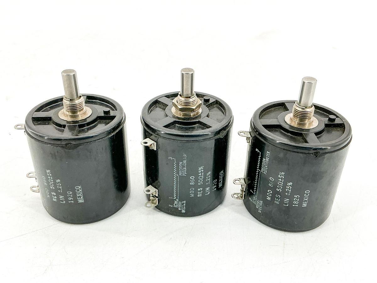 New Vishay Model 860 Precision Potentiometer 50OHMS MOD 860 - No Box