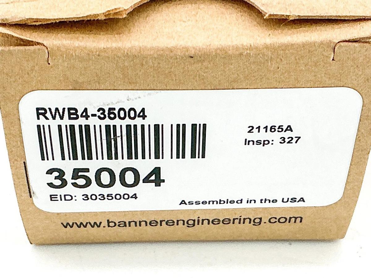 New Banner RWB4-35004 Wiring Block 35004
