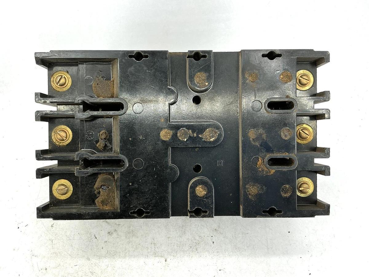 Used Square D 997316 Circuit Breaker Molded Case 3-Pole 3-Phase 100A 600VAC