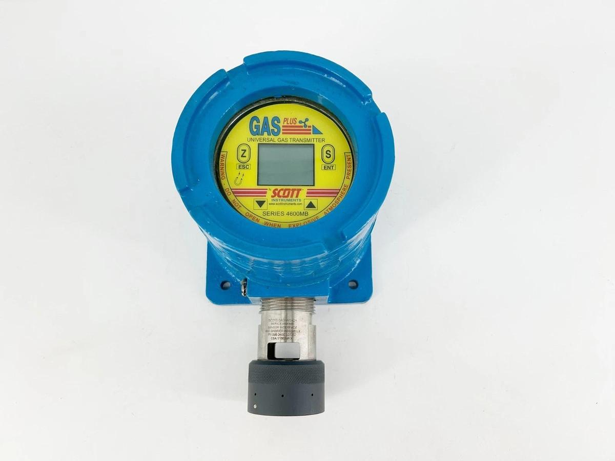 New Scott 4600MB Universal Gas Transmitter w/ H2S Sensor 24VDC - No Box
