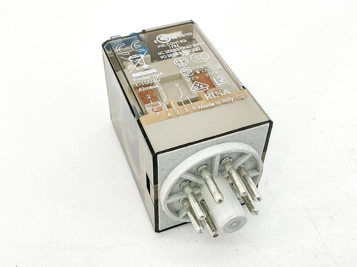 New Finder 60.12.9.024.0070 General Purpose Relay 24V 10A - No Box