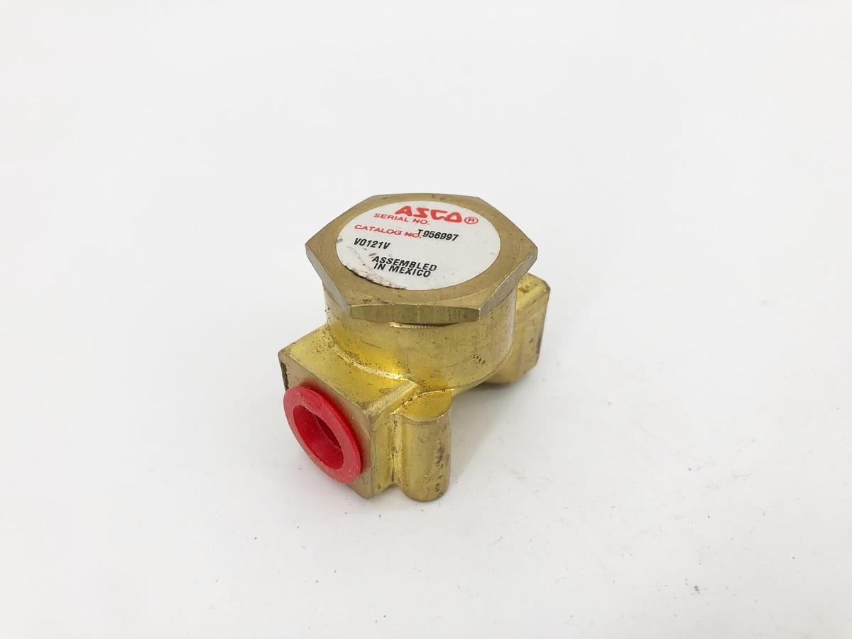 New Asco V0121V Brass Check Valve 1/4" 150 PSI