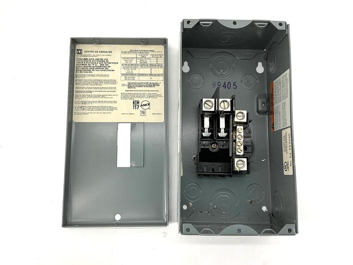 New Square D QO2-4L70S Ser G2 QO Load Center 1PH 2W 240V 50/60HZ