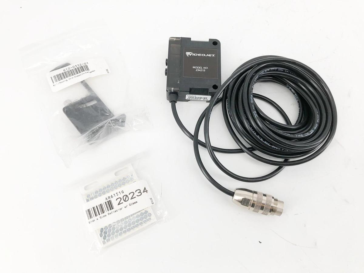 New VideoJet 234215 Retroreflective Photocell Detector Kit - No Box