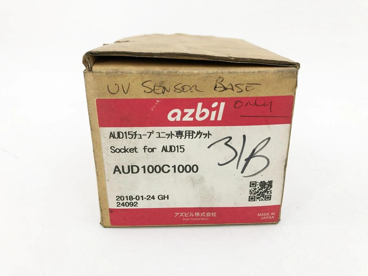 New Azbil AUD100C1000 UV Sensor Base Socket For AUD15