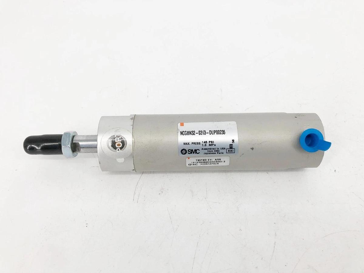 New SMC NCGBN32-0263-DUP00235 Air Cylinder 32mm Bore 2-1/4" Stroke - No Box