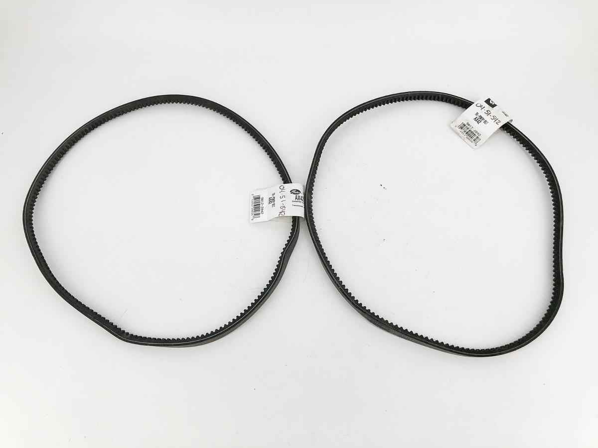 Lot of 2 New Gates AX42 Tri-Power Cogged V-Belts 9012-2042 - No Box