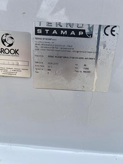 Used TEKNO STAMAP PLANETARY MIXER