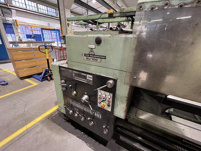Used BRUGT DREJEBÆNK FABRIKAT TOS, MODEL SU 100 X 3000