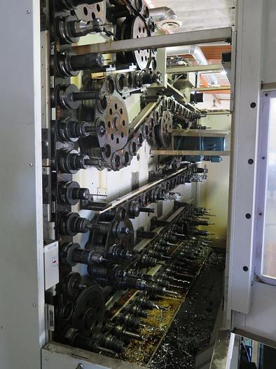 Used 1999 Mori Seiki MH-500 CNC Horizonatal Machining Center 12 Station Pallet Pool