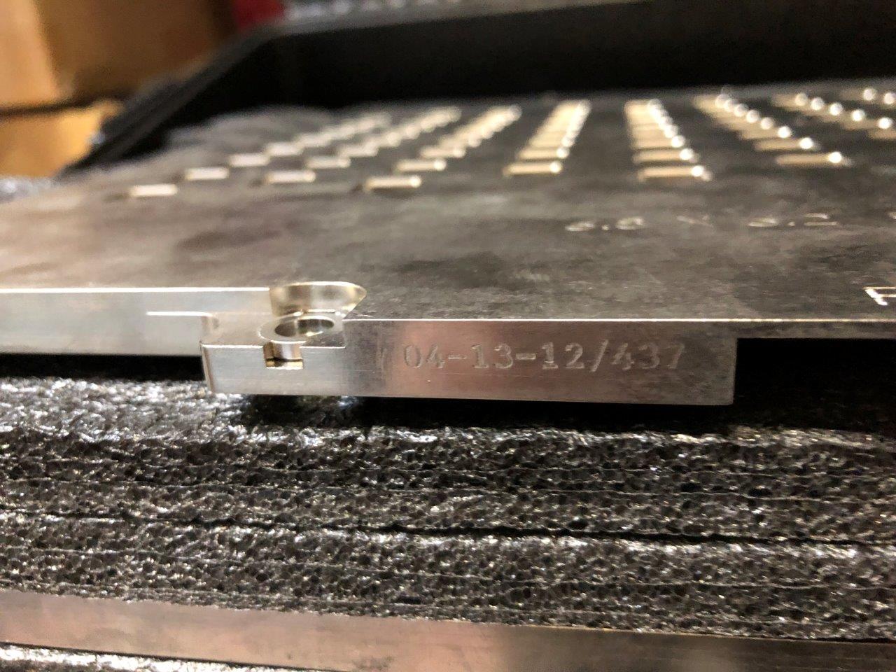 Used DELTA DE8000 6.8 x 6.2 eMGA Test Handler Change Kit