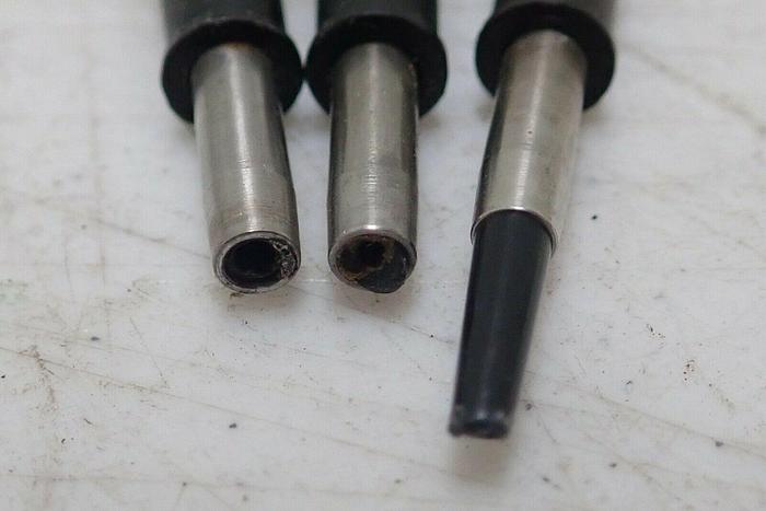 Used Lot of 3 Eppendorf 4710 2-10 µL, 10-100 µL Adjustable Pipettes