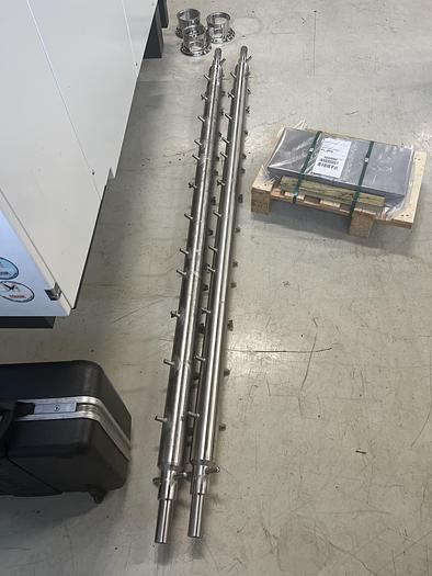 Refurbished 1999 CONTHERM Rack with 2 x horizontal Contherm unit, type 6"x9"