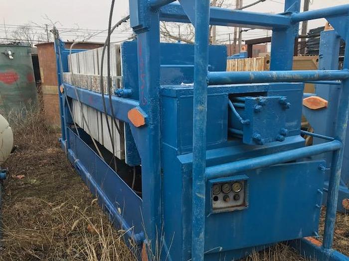 Used 50 CU. FT. JWI FILTER PRESS - 1200 MM - C.G.R.