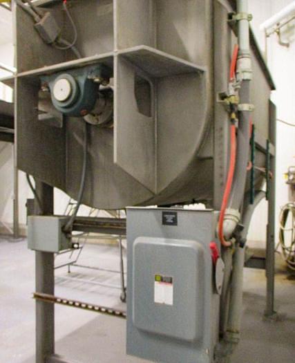 Used 100 CU. FT. DOUBLE RIBBON BLENDER - S/S - 50 HP