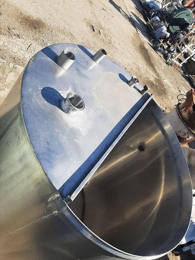 Used Tank, 315 Gallon, S/st, OT/DB, 45" x 46" #C744432