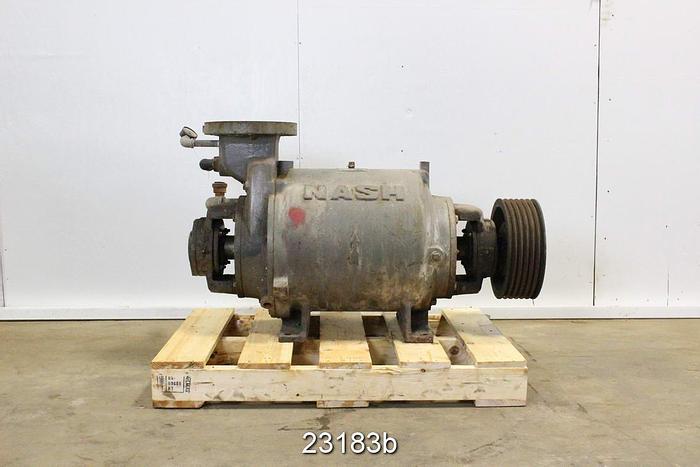 Used Nash SC6 Vacuum Pump, Pos 4, Rpm 1170, Iron #23183