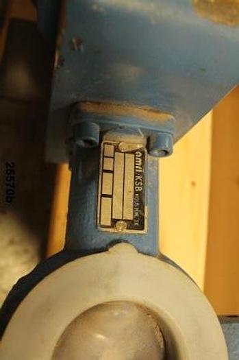 Used Neles Jamesbury TW31KFS9F05 Neles Jamesbury 2" Air Operated Butterfly Valve, Steel Body, Ptfe Ball, Ptfe Seat, Qp2C/M Ii Actuator, Ne 724/S1_L Electro-Pneumatic Positioner, Class 150, Storeroom Spare #25570