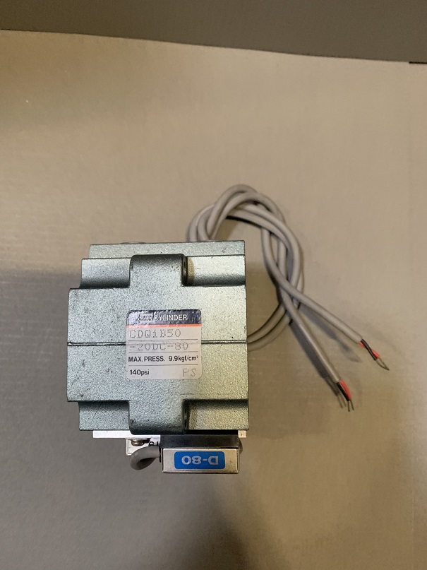 Used SMC Cylinder CDQ1B50-20DC-80