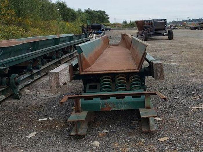 Used 24" x 77' Edem Balanced Vibrating Conveyor