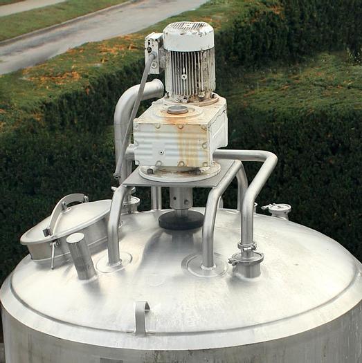 Used 650 GALLON SANI FAB PROCESSOR - S/S - 75 PSI JACKET