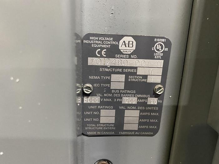Used ALLEN BRADLEY MOTOR CONTROL STATION 7012480-002-11