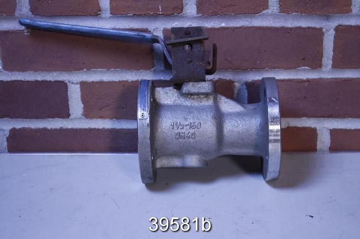 Used Neles Jamesbury 11/25150TC313600TT 1.5" Manual Ball Valve #39581